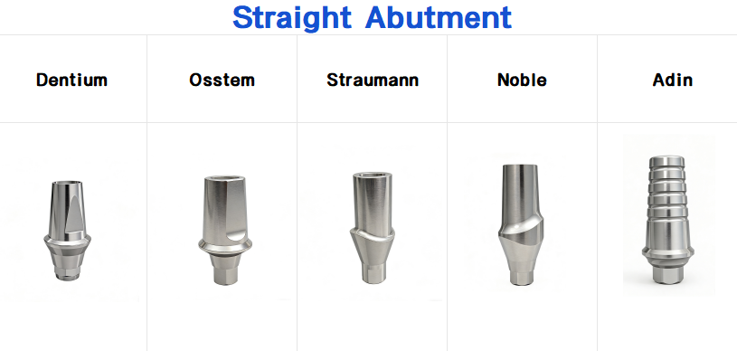 英文站直型成品基台